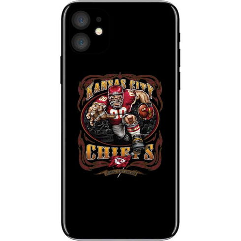 Liquid Blue NFL Kansas City Chiefs Running Back iPhone 11 Skin